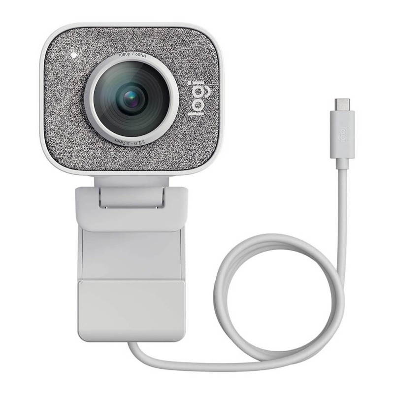 Logitech StreamCam, 1080P HD 60fps Streaming Webcam with USB-C and Built-in Microphone