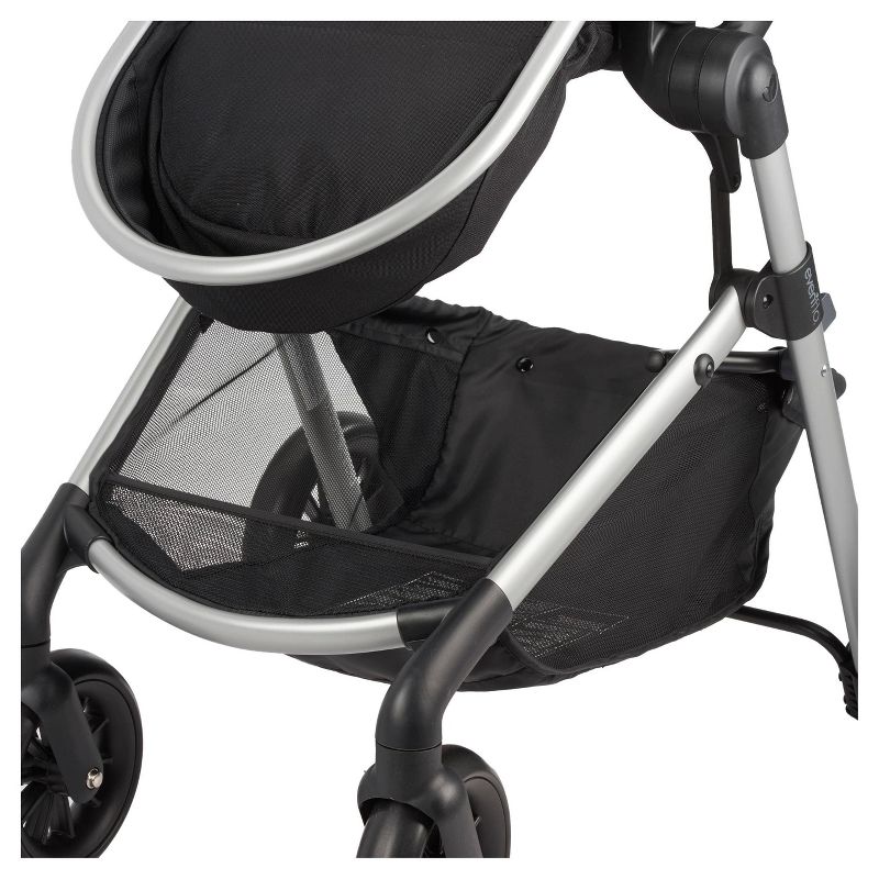 Cybex Eezy S+2 Travel System with Aton 2 Infant Car Seat - Deep Black