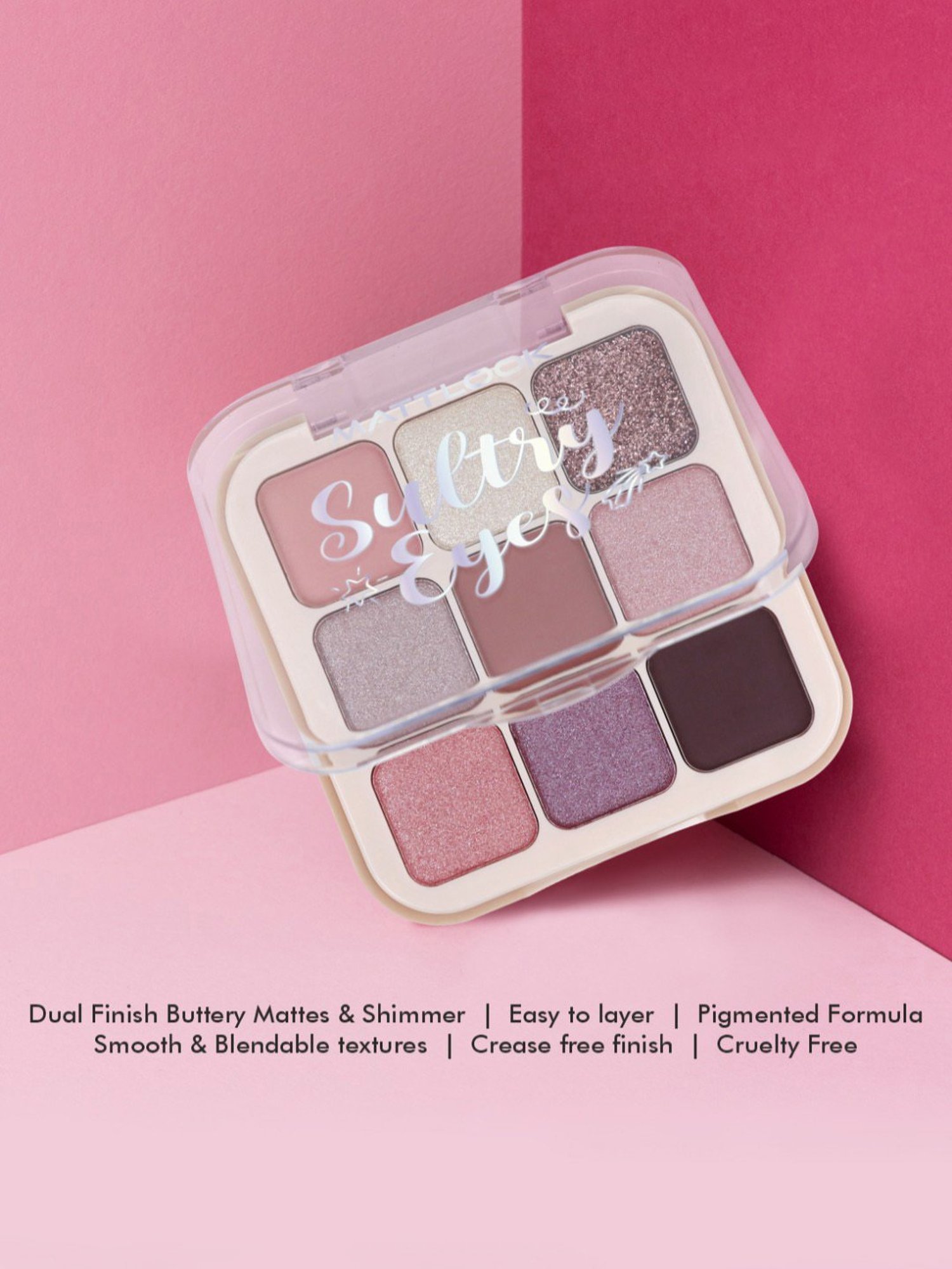 BH Cosmetics 7 Color Shadow Palette Citrine for November - 9 gm