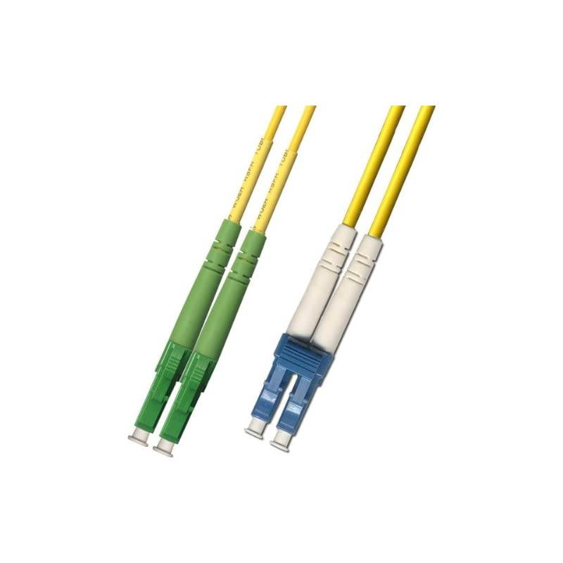 Singlemode Duplex Fiber Optic Cable 9125 LCAPC to LCUPC