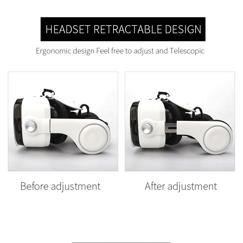 BOBO VR  Original  Z4 Leather 3D Cardboard Helmet Virtual Reality VR Glasses Headset Stereo BOBO VR for 4-6' Mobile Phone