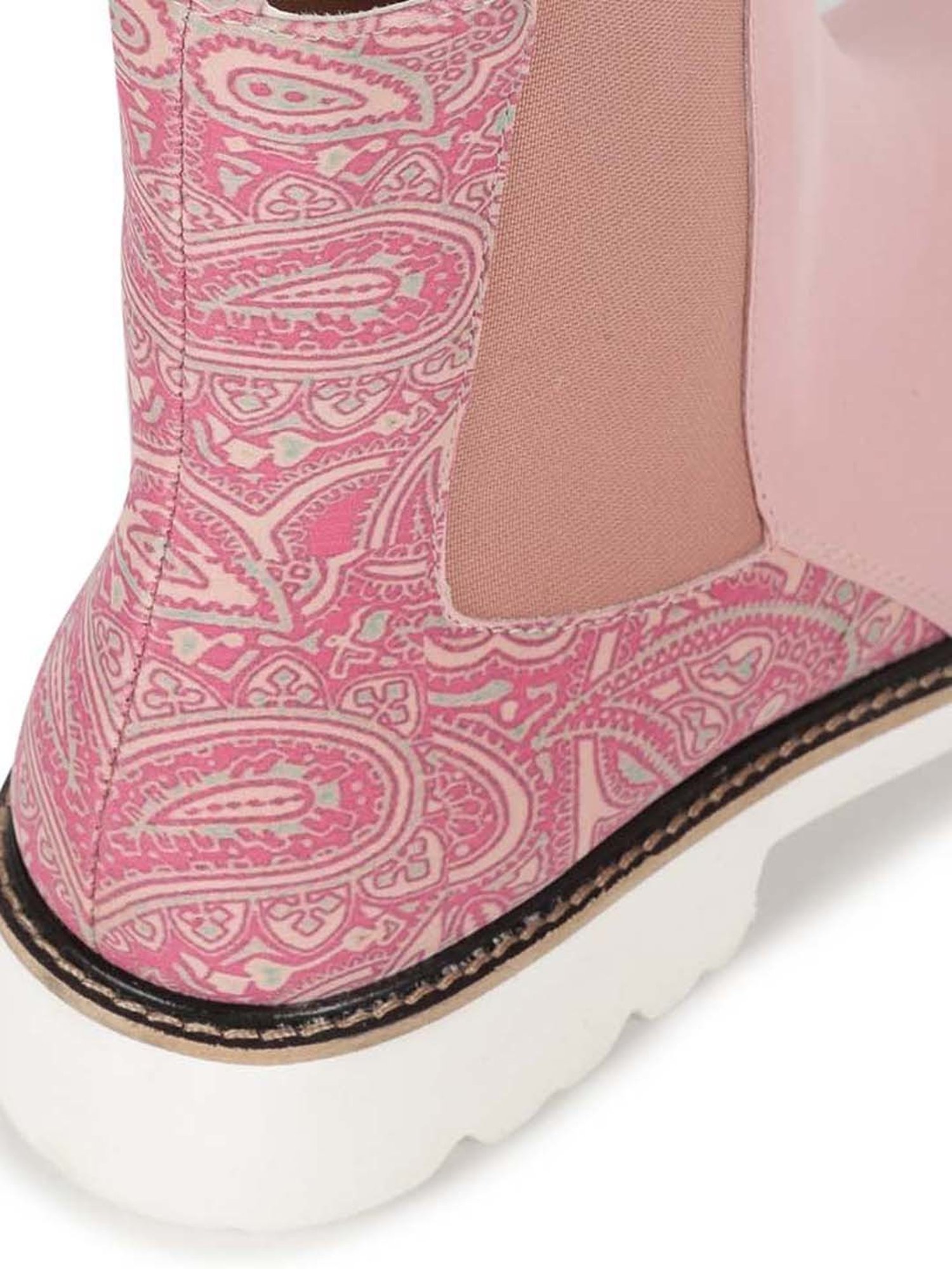 Yoho Women's Rose Pink Chelsea Boots