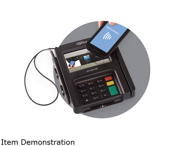 Ingenico iSC Touch 250 Compact Multi-lane POS Payment Terminal - ISC250-31P2592A - Blank