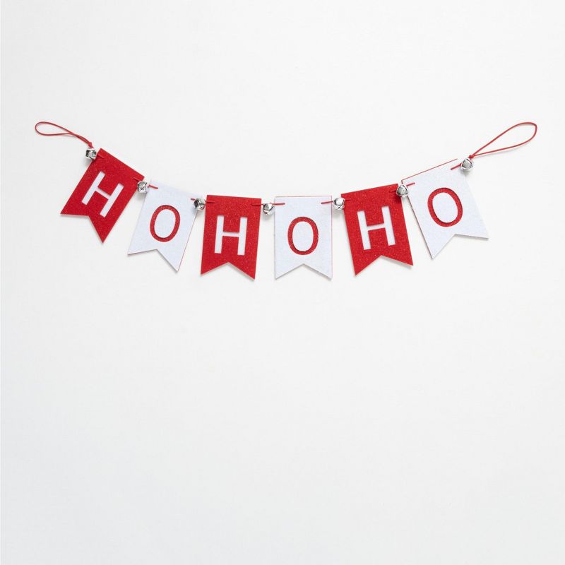 Sullivans 39" Ho Ho Ho Artificial Garland 39"L Red