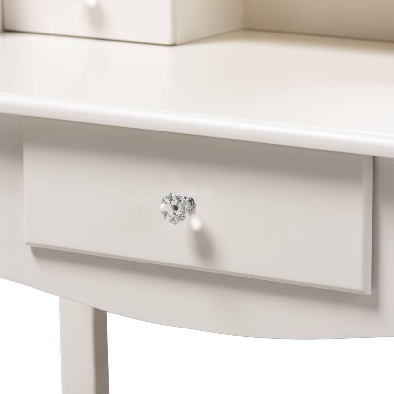 Salisbury Vanity w/Mirror White - Chique
