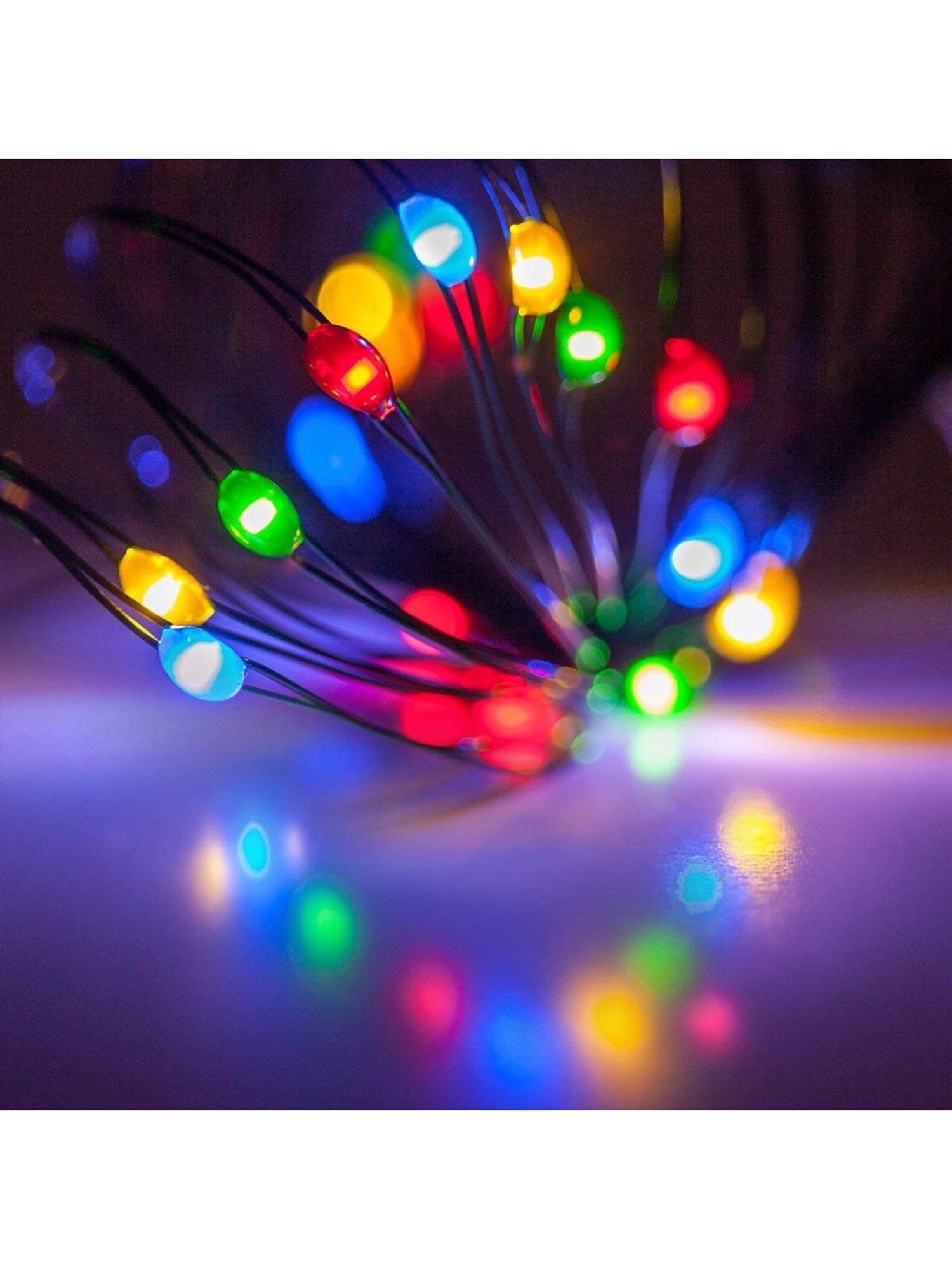XERGY 10 Meter 100 LED's Fairy Decoration Stary String- 2 M with USB (Multicolor)