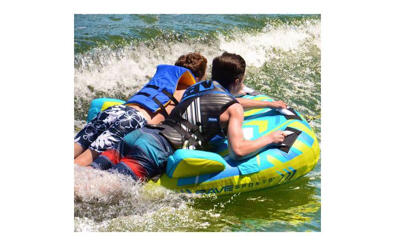 Airhead Boat 2 Section Tube 50-60 Foot Tow Rope for 4 Rider Towables | AHTR-42