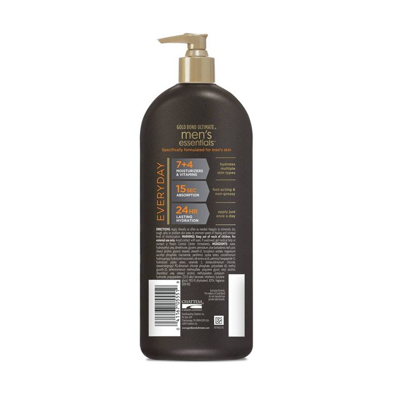 Gold Bond Ultimate Mens Everyday Lotion - 21oz