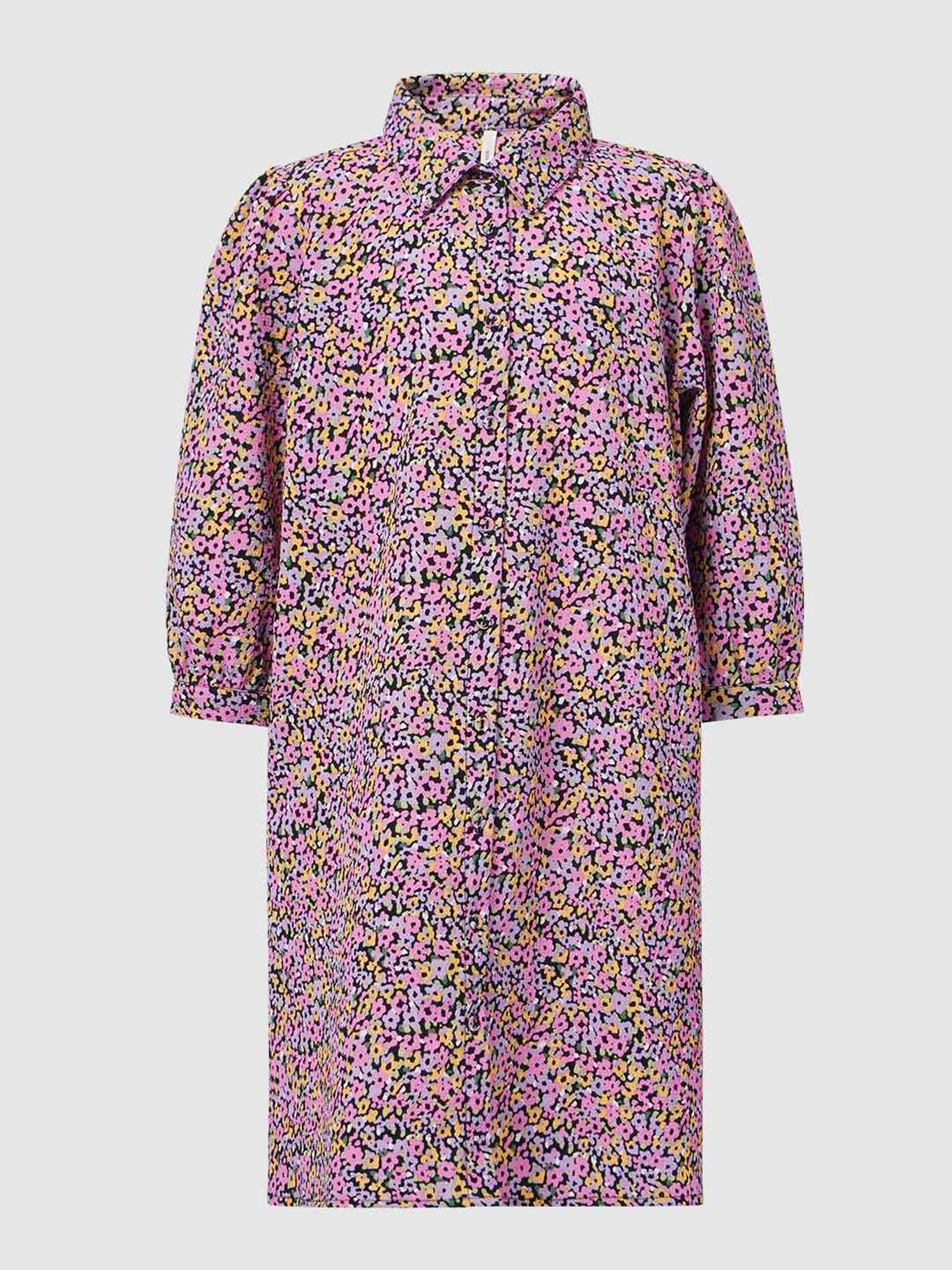 KIDS ONLY Kids Pink & Yellow Printed Dress