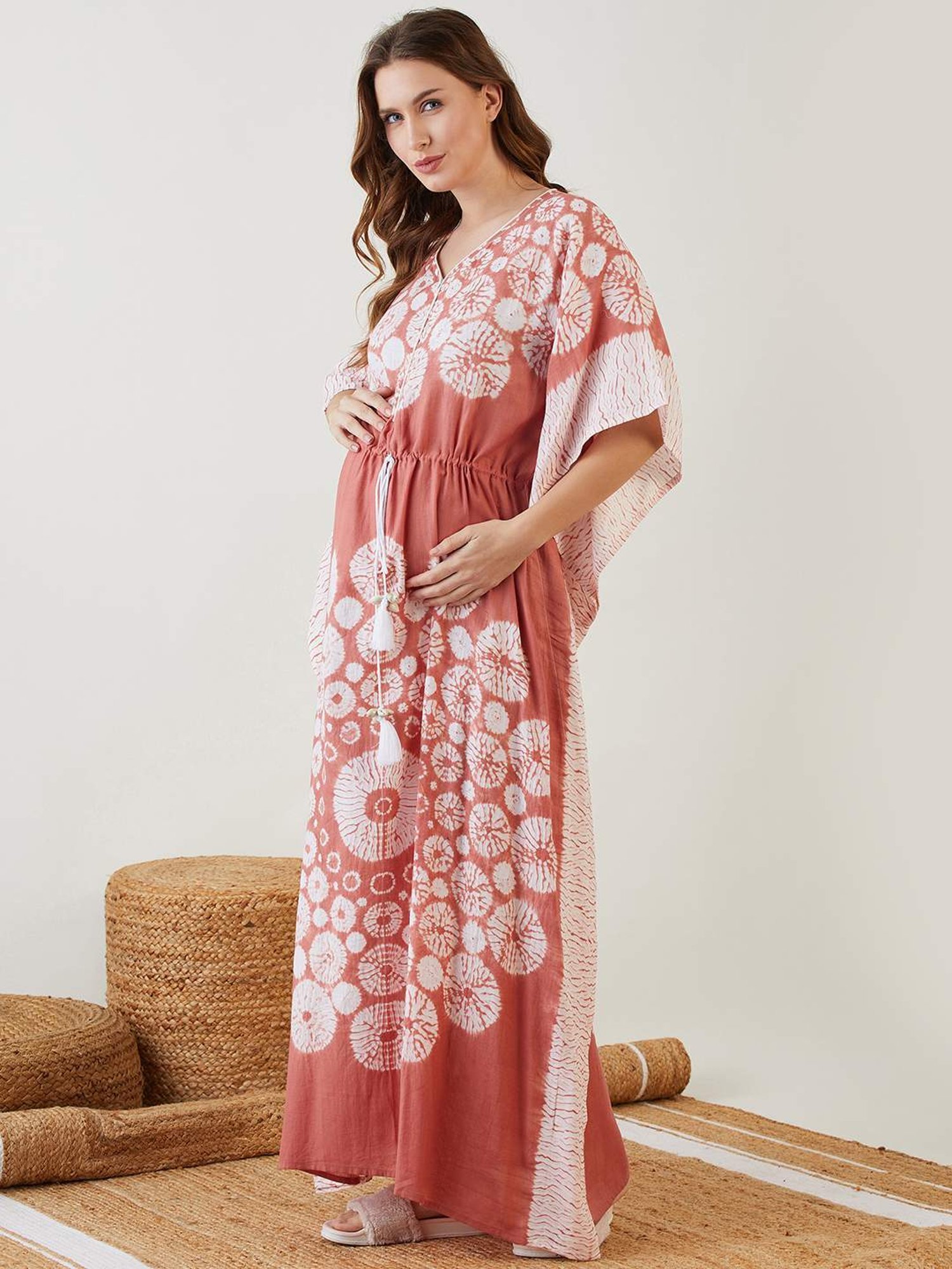 KOI SLEEPWEAR White Maternity Leggings