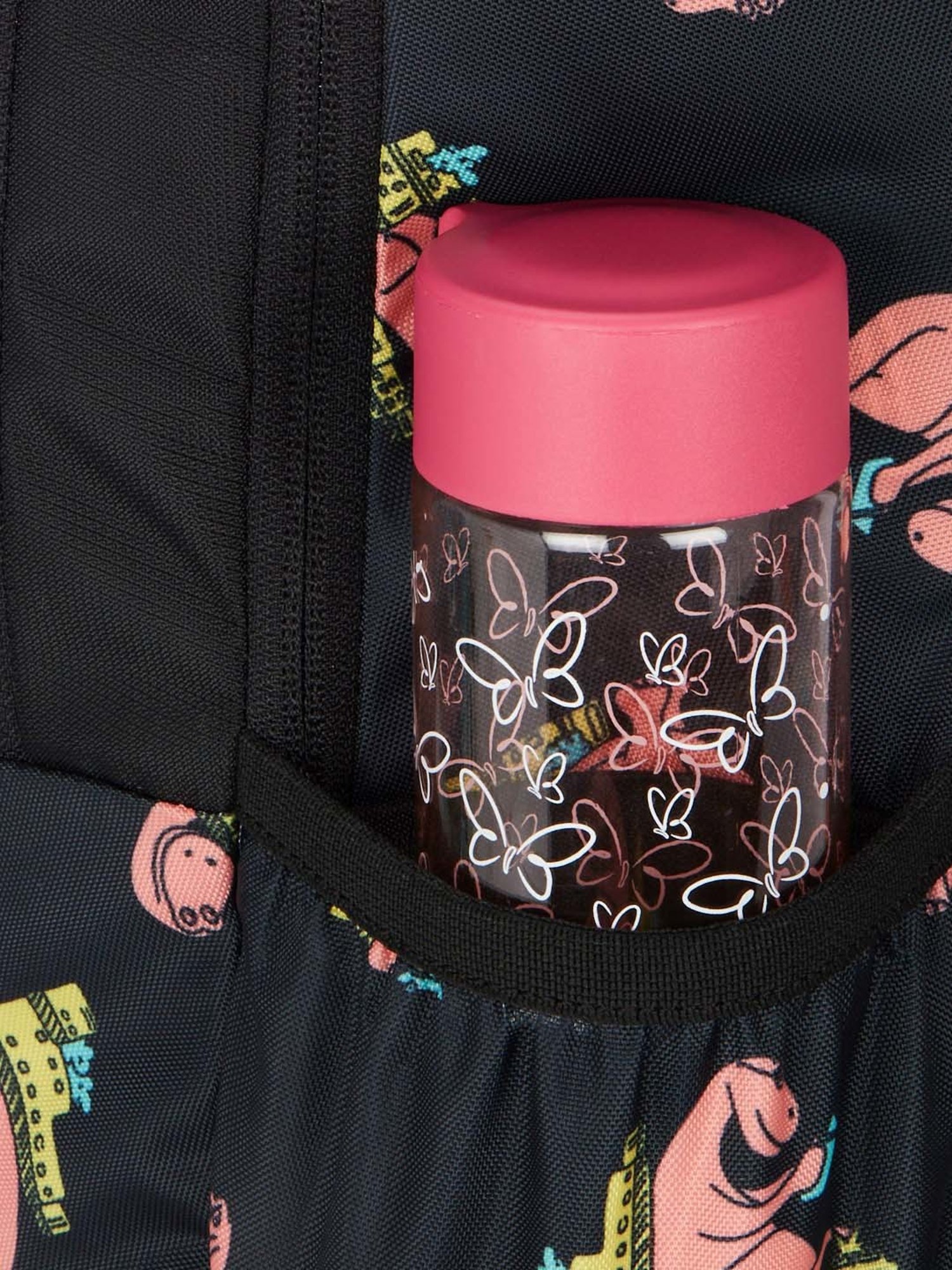 Wiki 20 Ltrs Black Medium Convertible Backpack