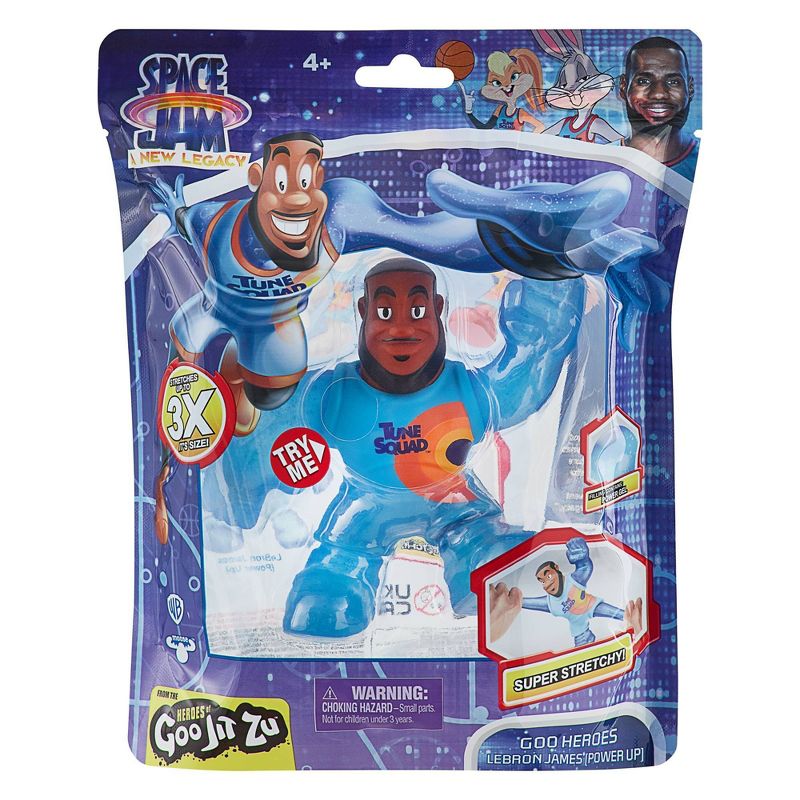 Space Jam: A New Legacy - 5" Stretchy Goo Filled Action Figure - Lebron James (Power Up)