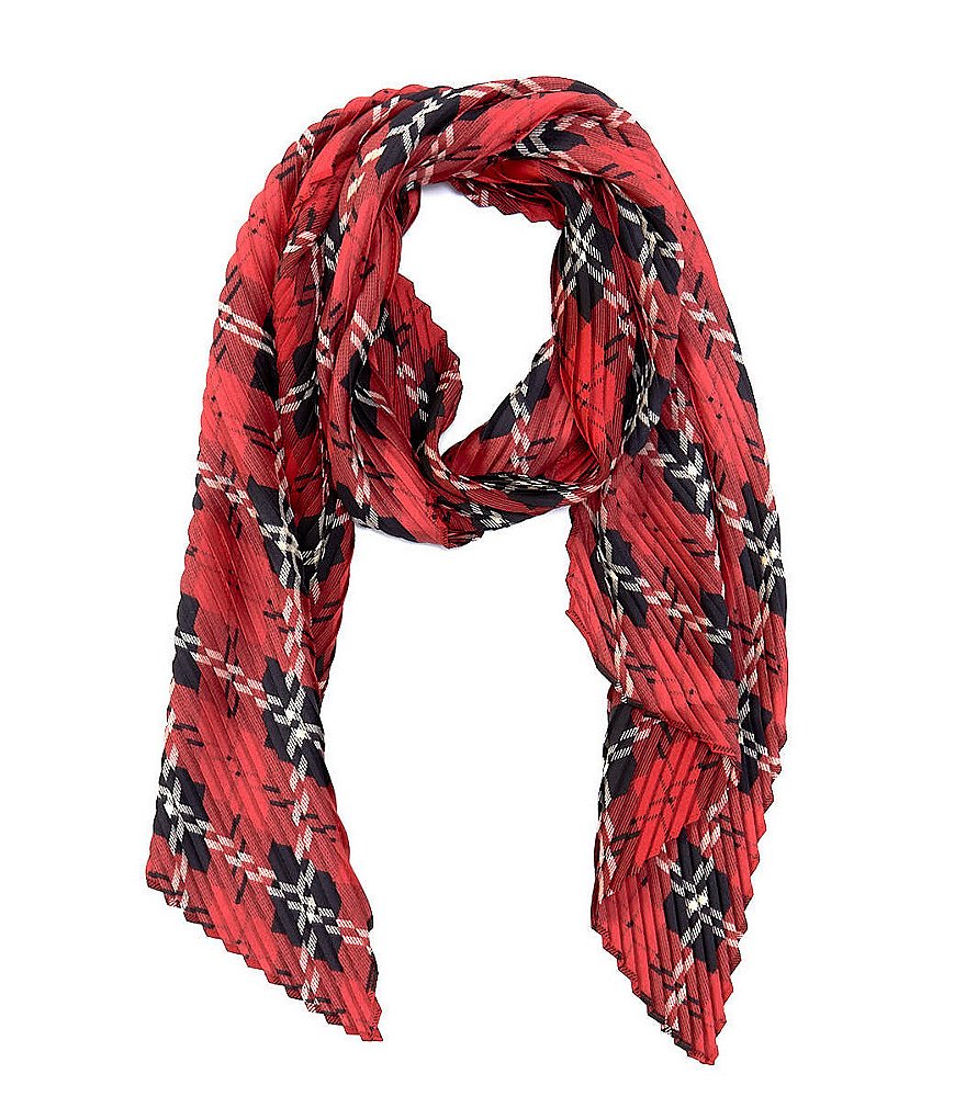 Echo Hammered Silk Oblong Scarf