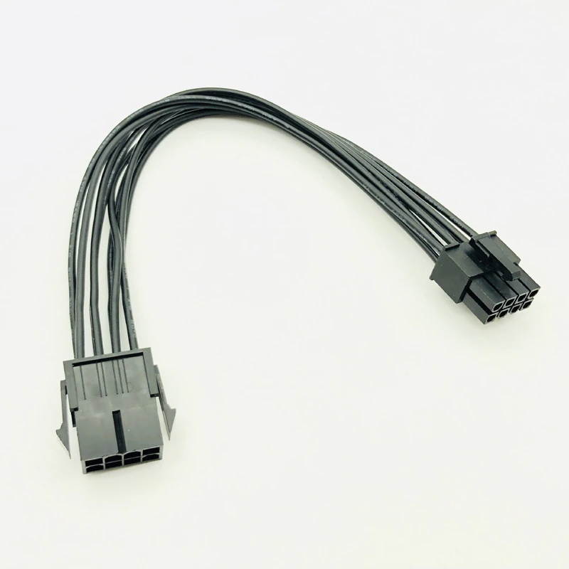 8Pin CPU Power Cable 8 Pin PCI-E to 8 Pin ATX EPS Male to Female PSU Motherboard Power Supply Extension Adapter Cable 20cm 18AWG