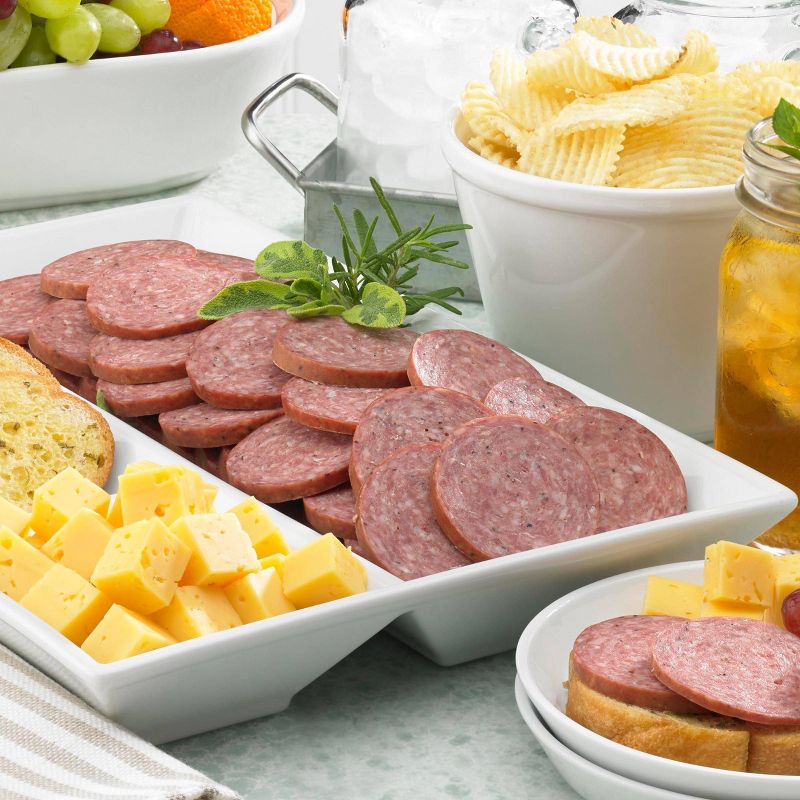 Johnsonville Beef Recipe Snack Summer Sausage - 12.4oz