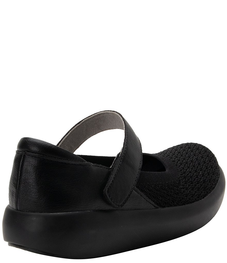 Alegria Olivia Stretch Knit Flatform Mary Janes