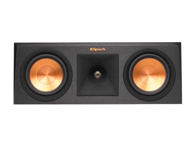 Klipsch RP-250C Reference Premiere Center Channel Speaker With Dual 5.25" Cerametallic Cone Woofers - Each (Ebony)