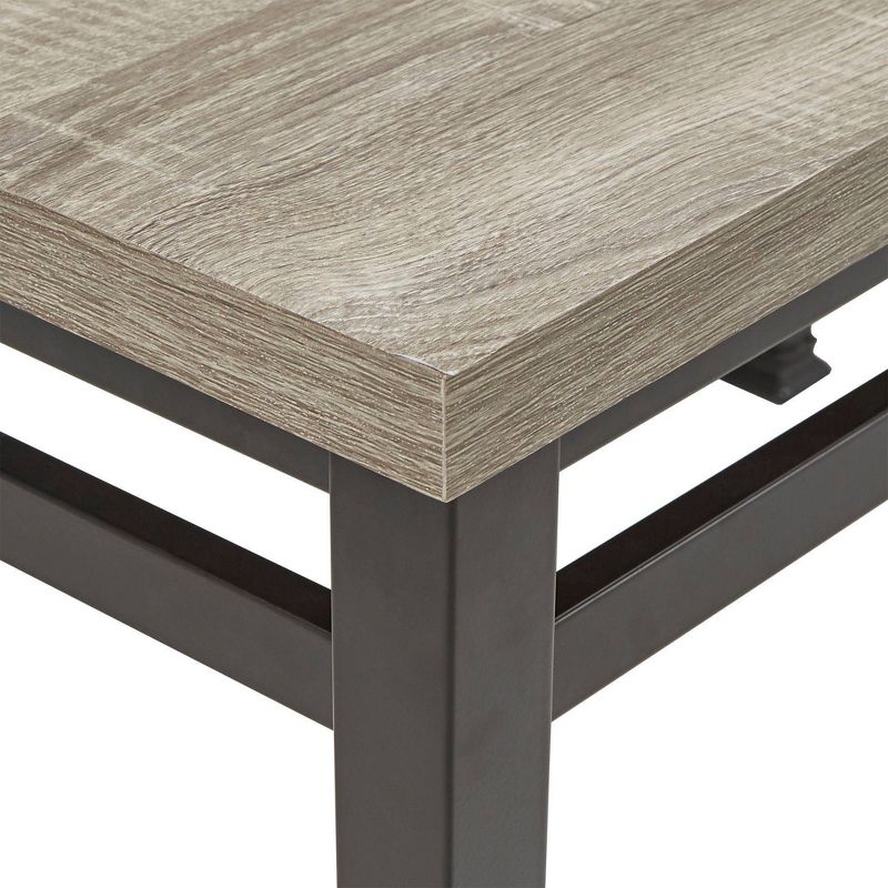 5pc Kalinda Dining Set Black - Inspire Q