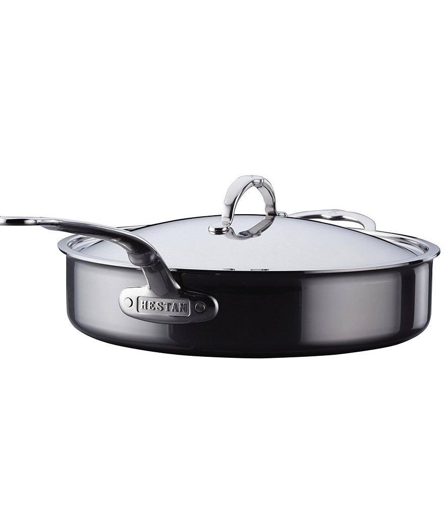 Hestan NanoBond Titanium Stainless Steel Saute Pan, 5 Quart