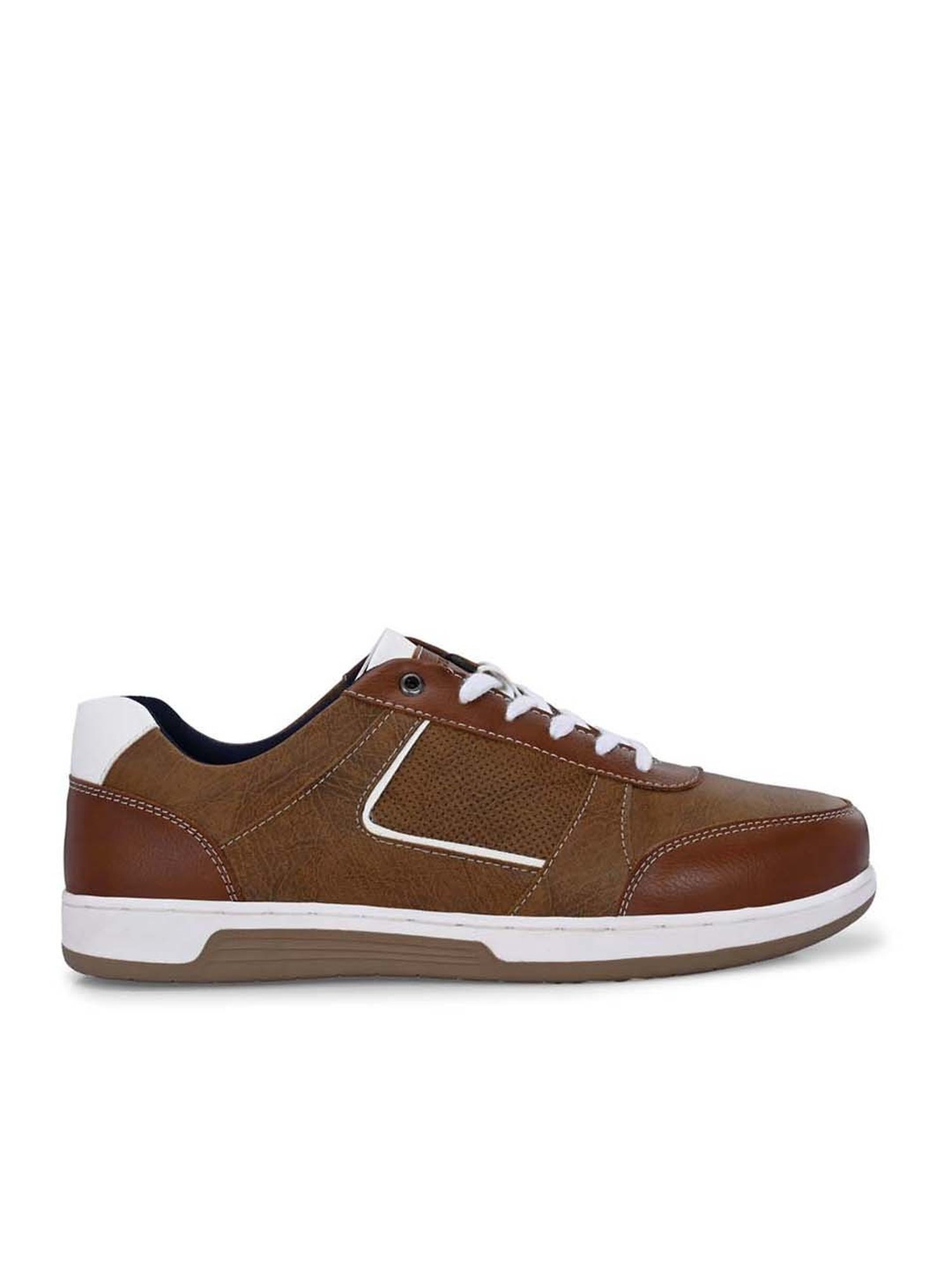Clog London Men's Tan Casual Sneakers