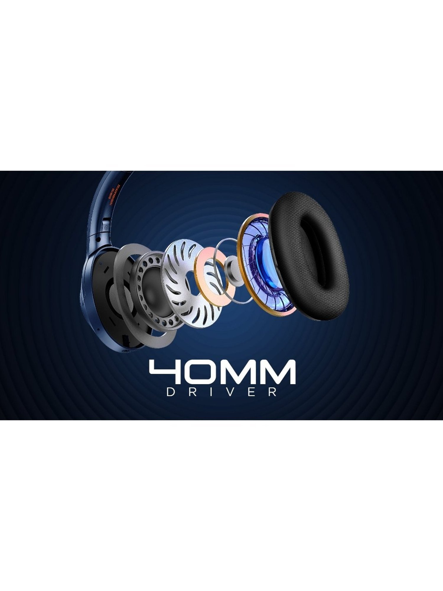 Major IV On Ear Wireless Bluetooth Headphone with Microphone (Black, True Wireless)