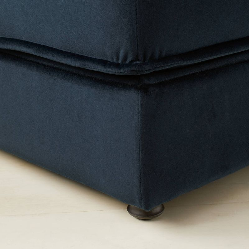 Villea Velvet Modular Sofa Dark Blue/Green - Opalhouse™ designed with Jungalow™