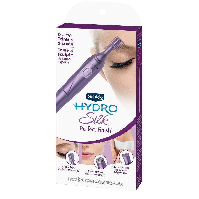 Hydro Silk Perfect Finish 8-in-1 Trimmer Grooming Kit for Women