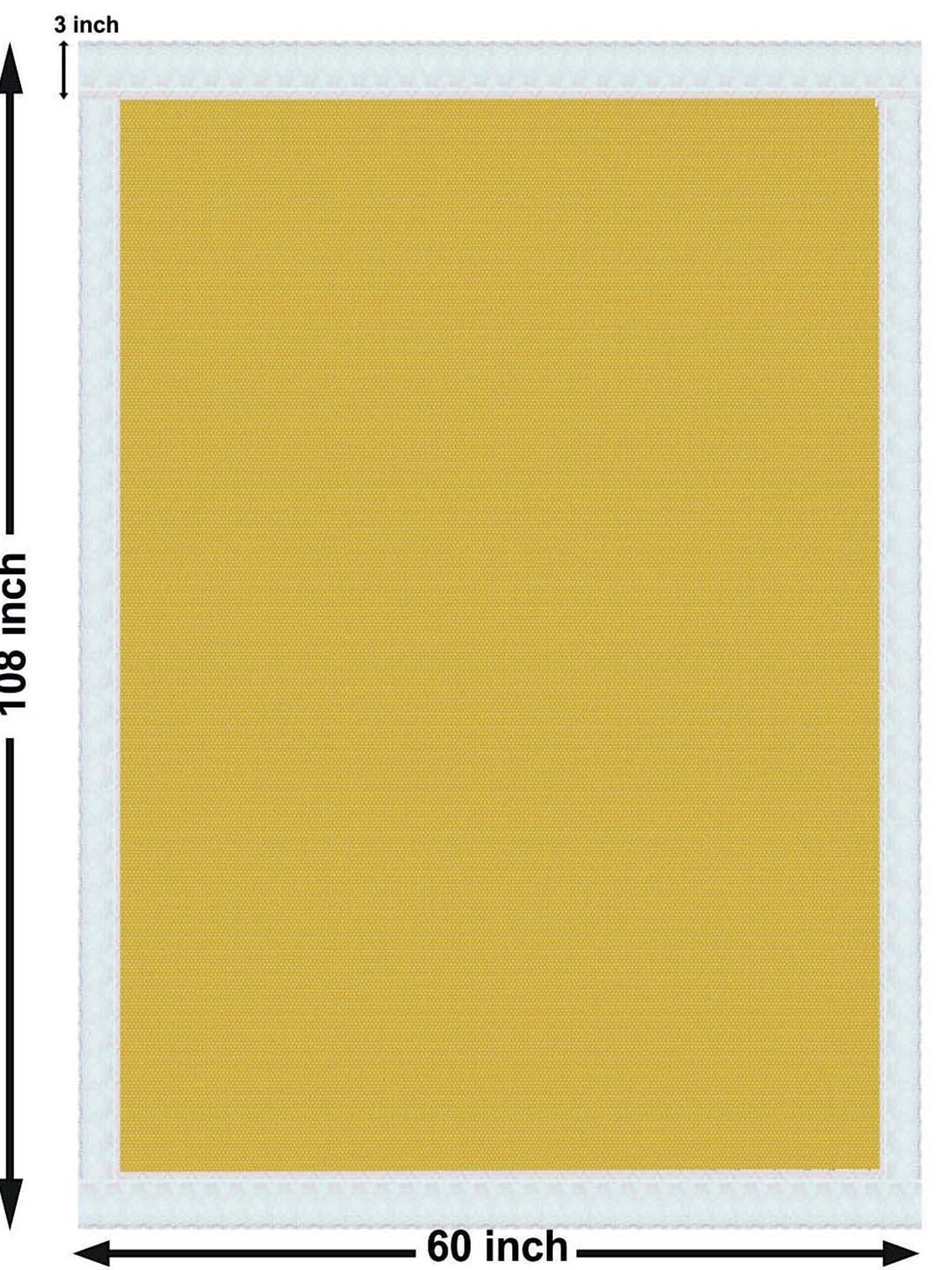 Bianca Classic Clear Yellow Pvc 8-10 Seater Table Cloth