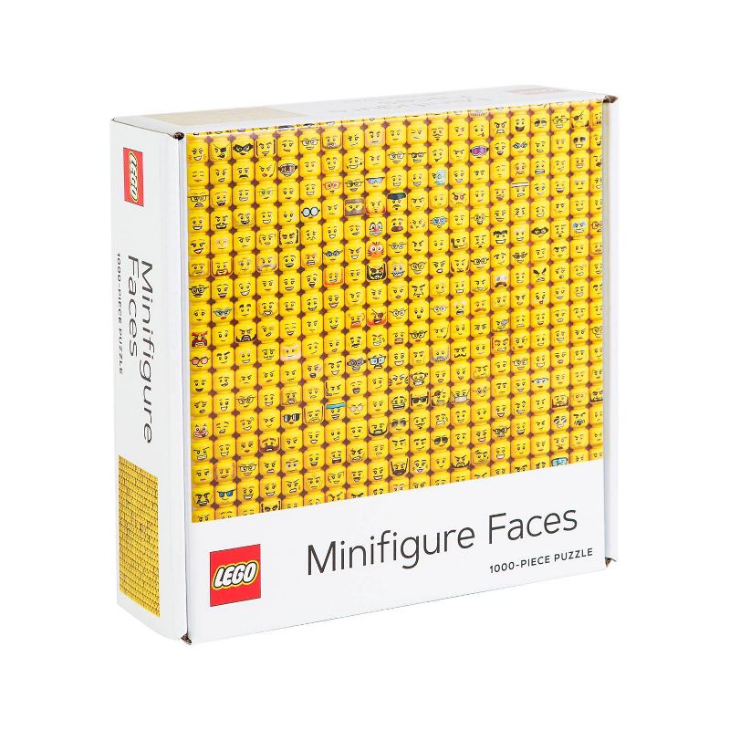 Chronicle Books LEGO Mini Figure Faces Jigsaw Puzzle - 1000pc