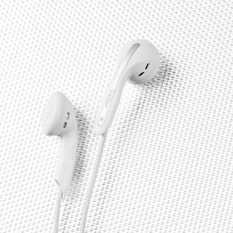 Edifier P180 Stereo Earphones Earpod Headphone with Mic and Remote High Quality for Apple iPhone Samsung HTC Nokia - Black