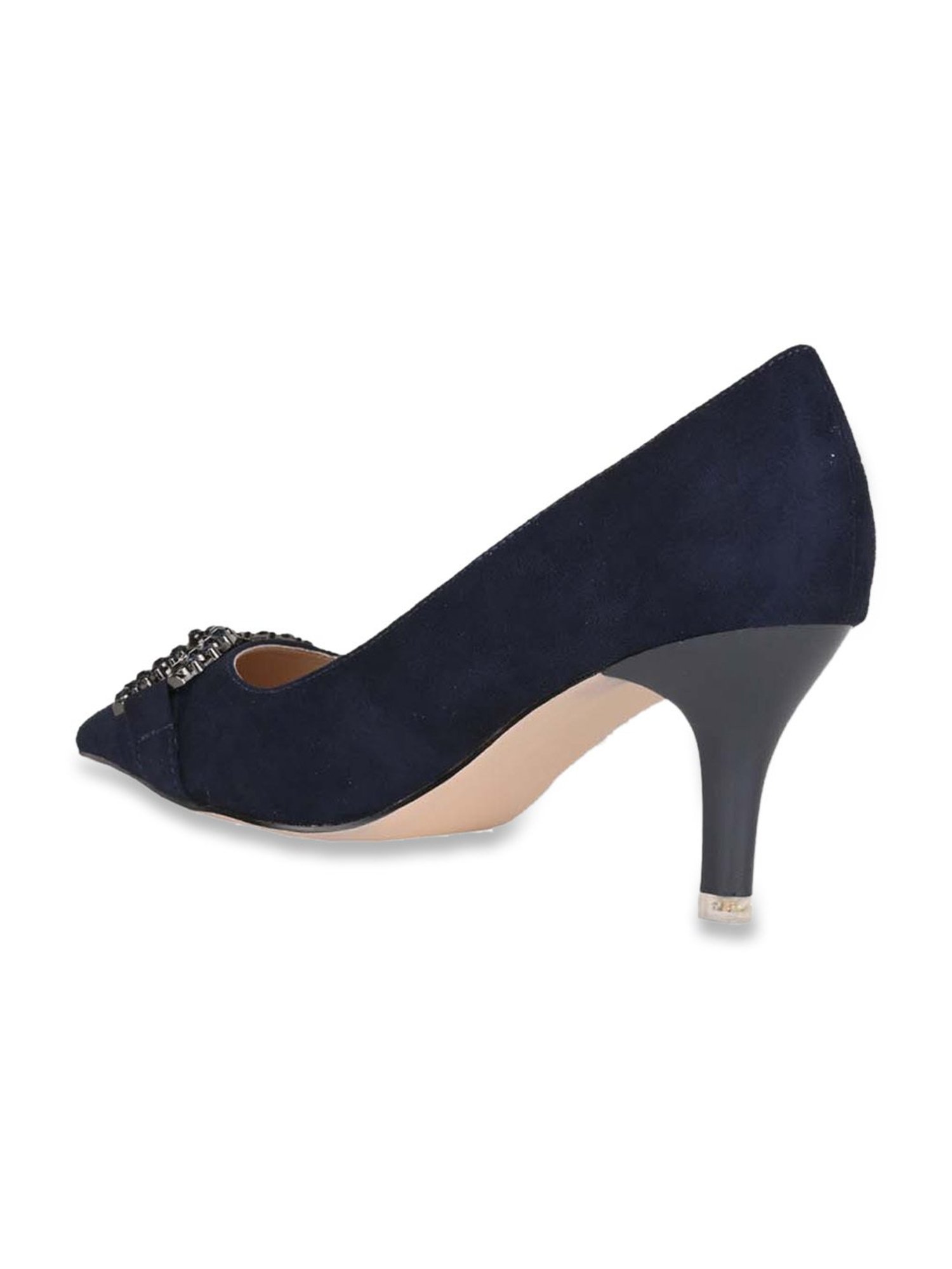 Ronnie Grey Women's Navy Stiletto Pumps