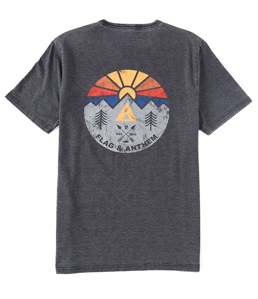 Flag and Anthem Forest Graphic Short-Sleeve T-Shirt