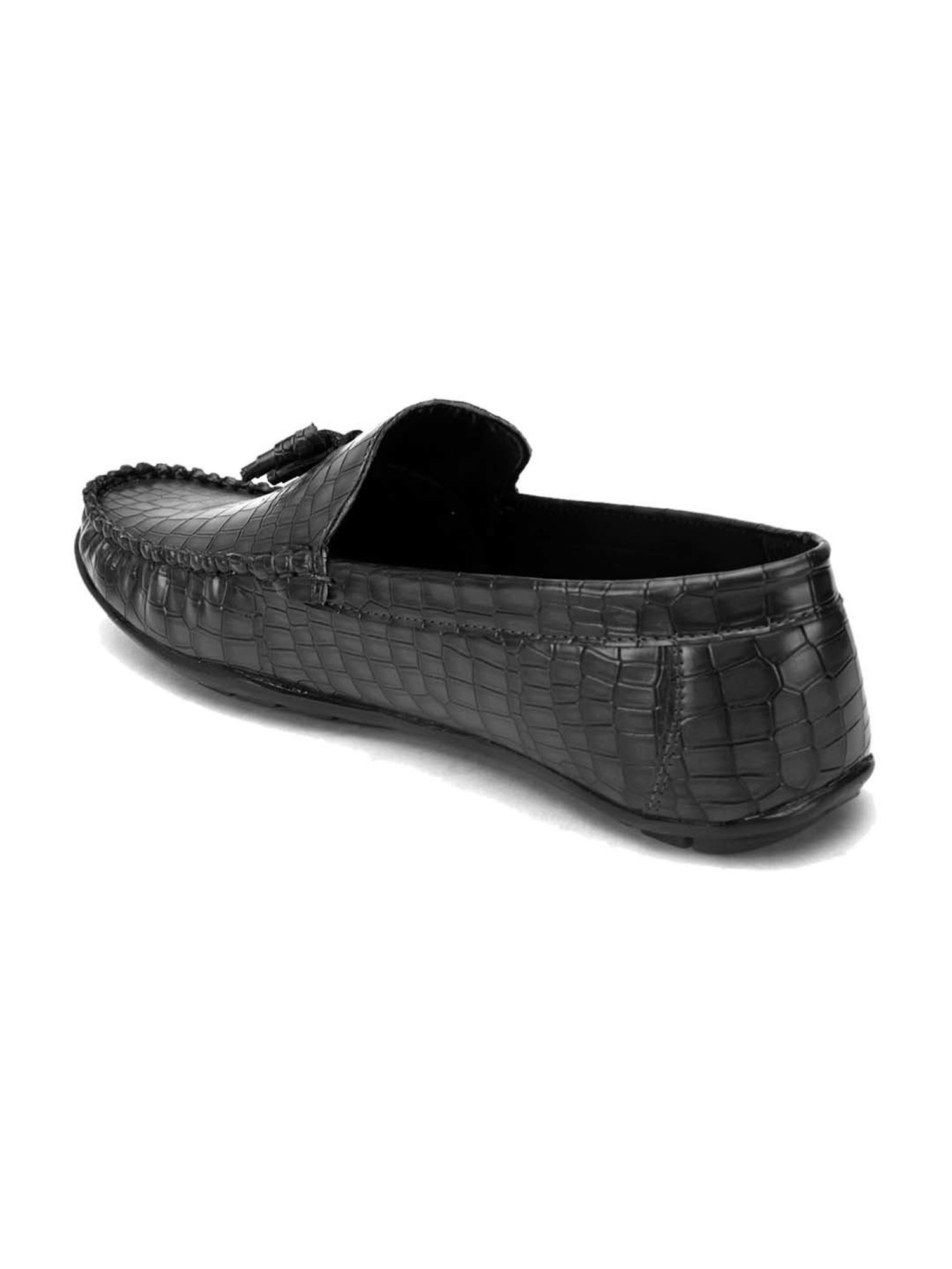 Giorgio Men's Black Casual Moccasins