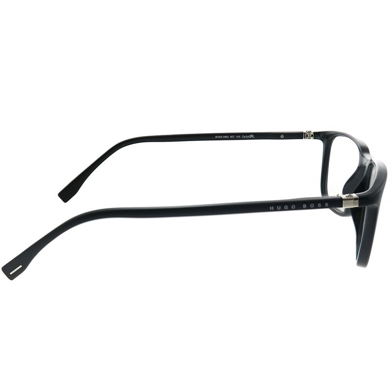 Hugo Boss BOSS0962 807 Unisex Rectangle Eyeglasses Black 53mm