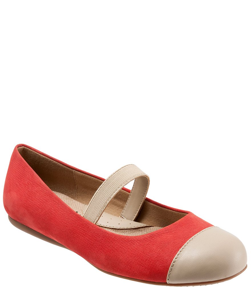 SoftWalk Napa MJ Cap Toe Mary Jane Slip-Ons