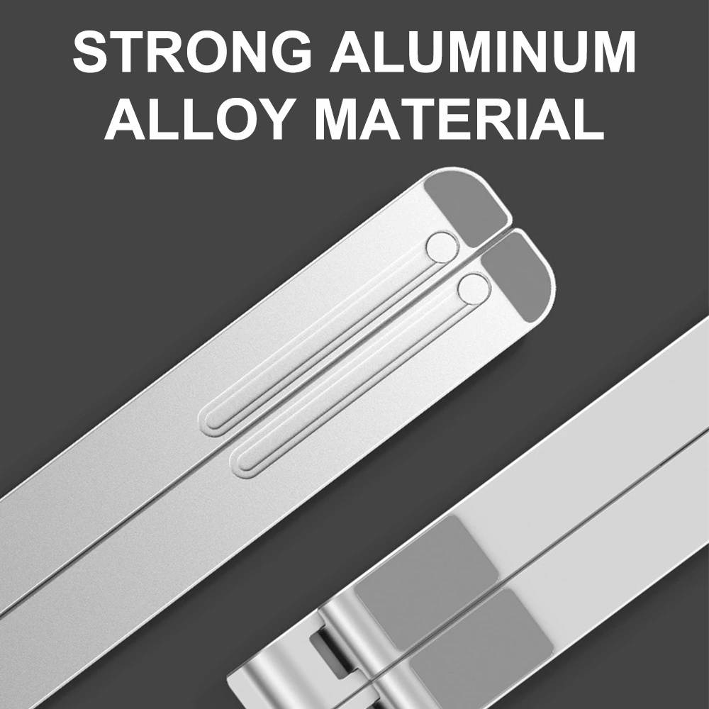 Alloy Portable Laptop Stand Notebook Laptop Accessories for Macbook Pro 13 Foldable Laptop Holder Desk for Mi Notebook Pro Etc