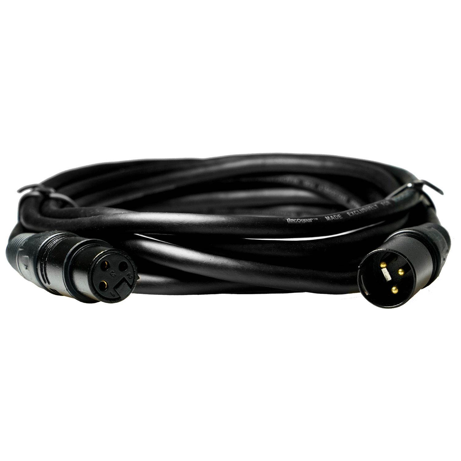 Deco Gear XLR 10' Male to XLR Female 16AWG Gold Plated Cable