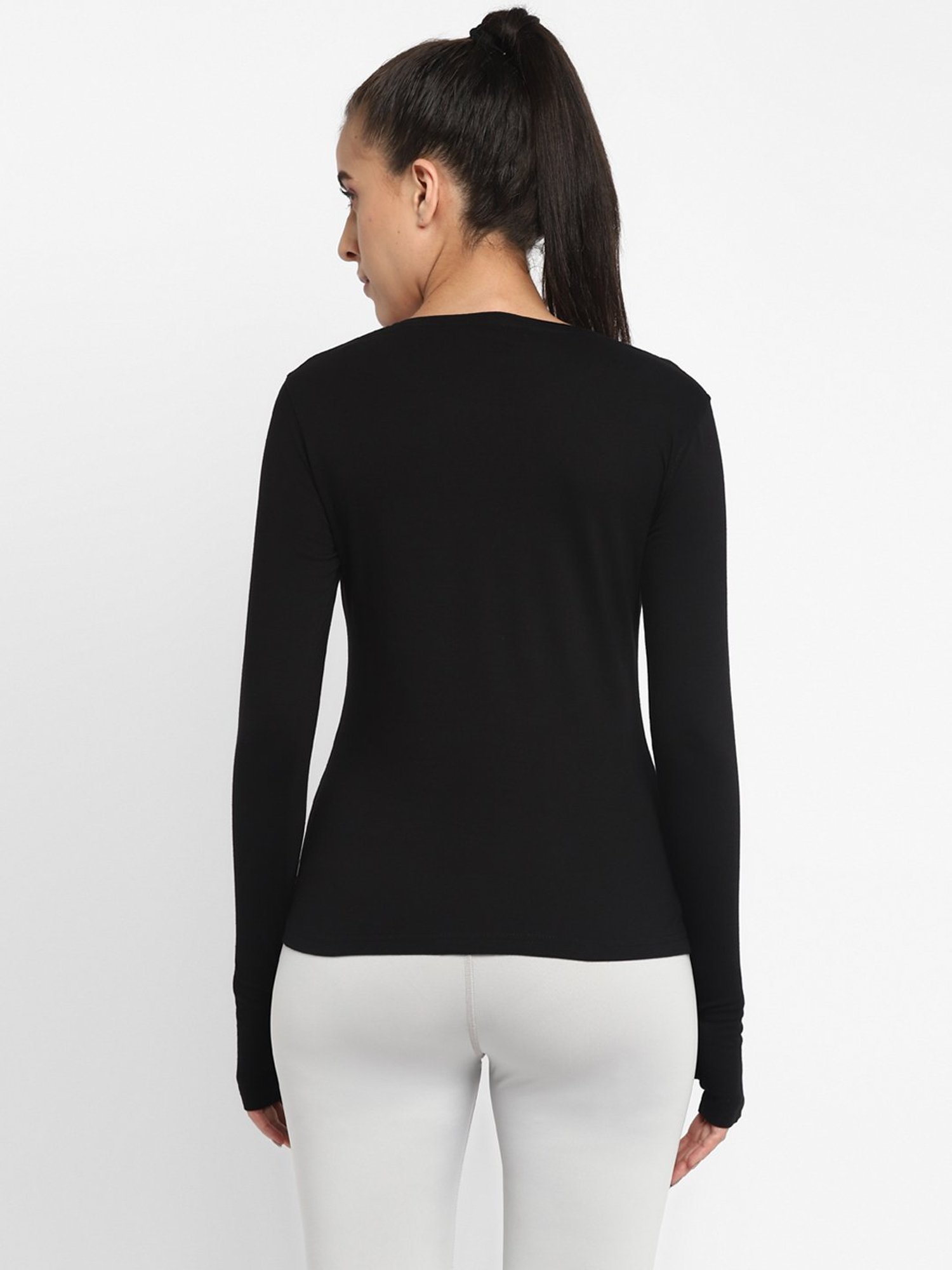 Appulse Black Printed Slim Fit Cotton T-Shirt