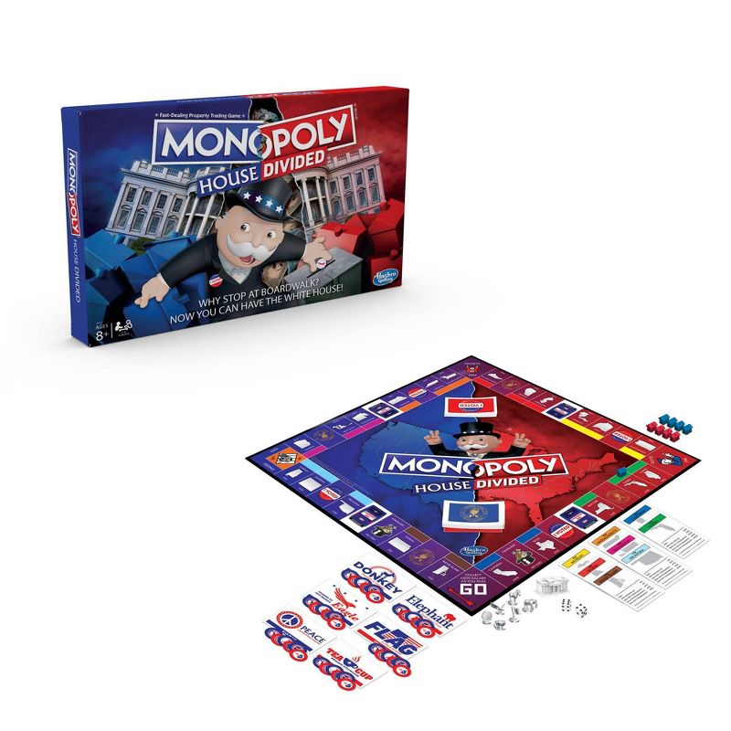 Monopoly House Divided Board Game
