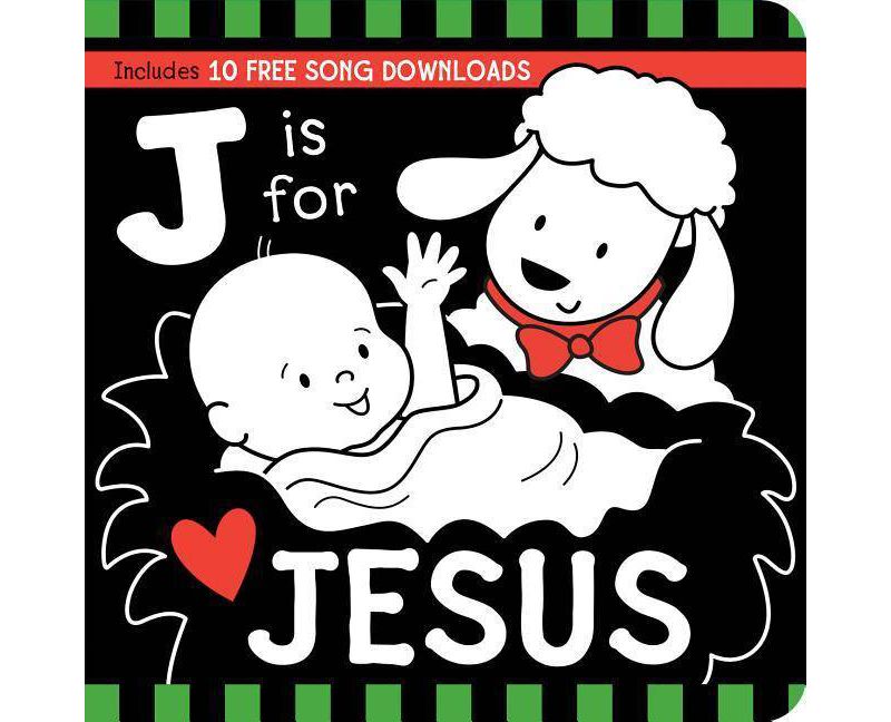 J Is for Jesus - (Tell Me about God Board Books) by  Karen Mitzo Hilderbrand & Kim Mitzo Thompson (Board Book)