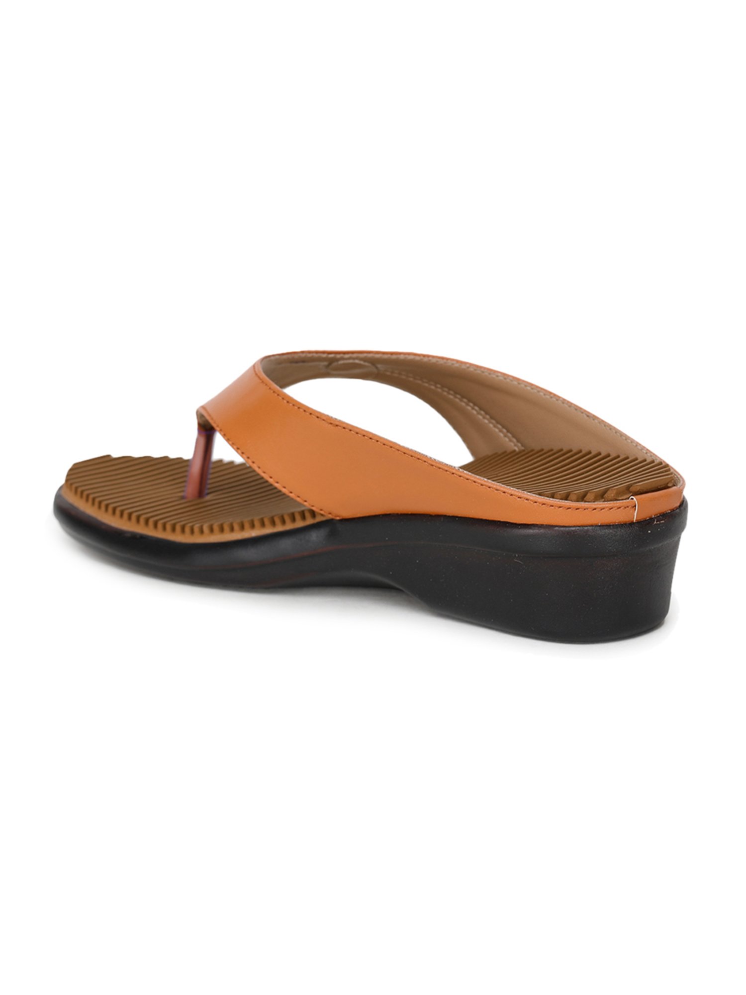 Liberty Women's Tan Thong Wedges