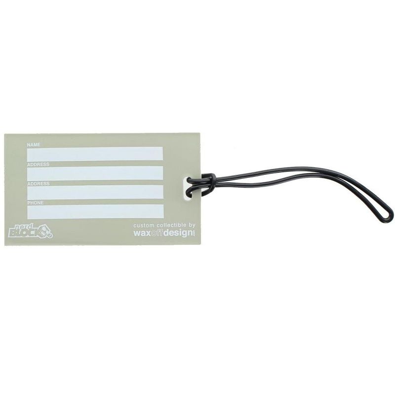 WaxOffDesigns Back to the Future 2.5" x 4.25" PVC Luggage Tag