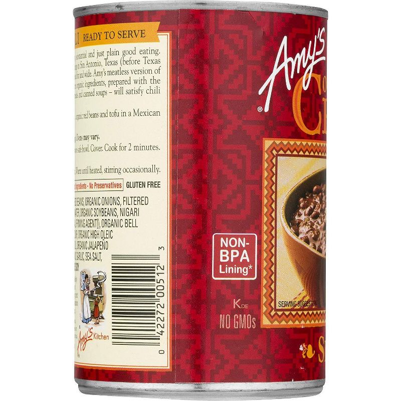 Amy's Organic Spicy Chili 14.7oz