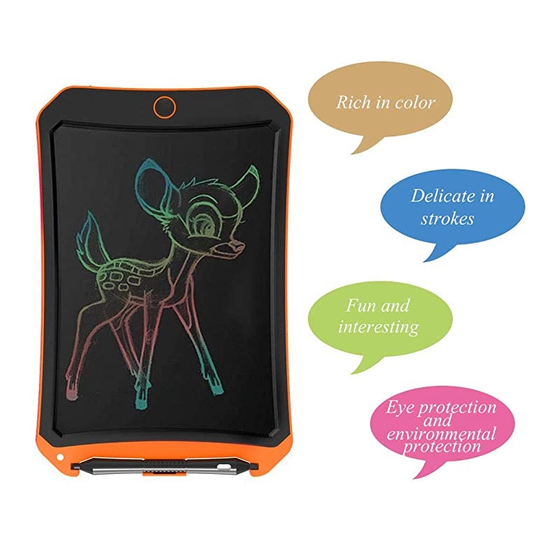 Upgraded Screen 85 Inch Electronic Writing Board Doodle BoardBest Gifts for Kids Adults Orangecs