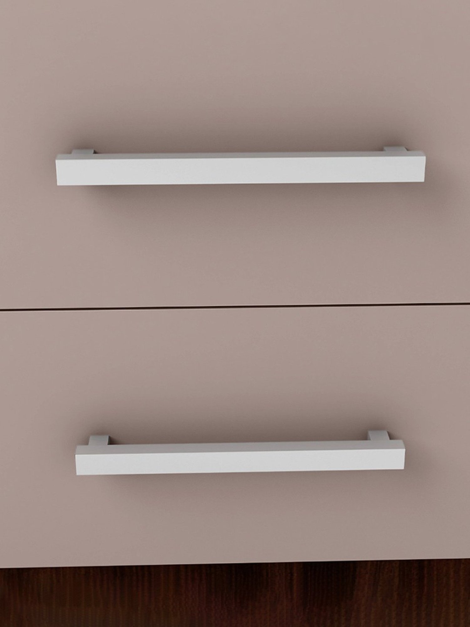 Godrej Interio Morf Brown Engineered Wood Standerd Bedside Table