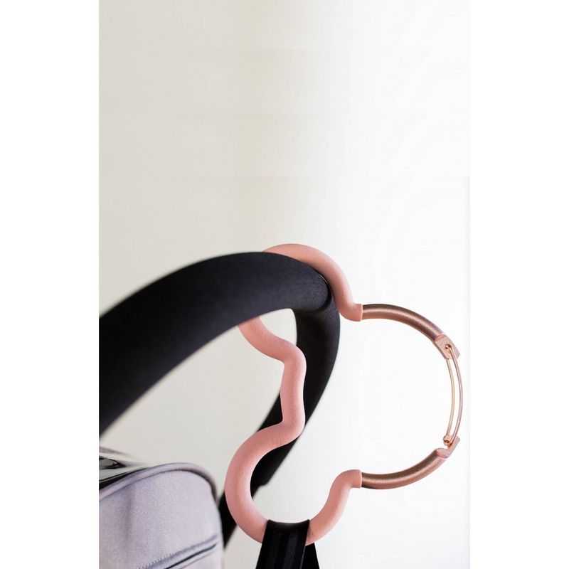 Disney Mickey Mouse Stroller Hook by Petunia Pickle Bottom - Rose Gold