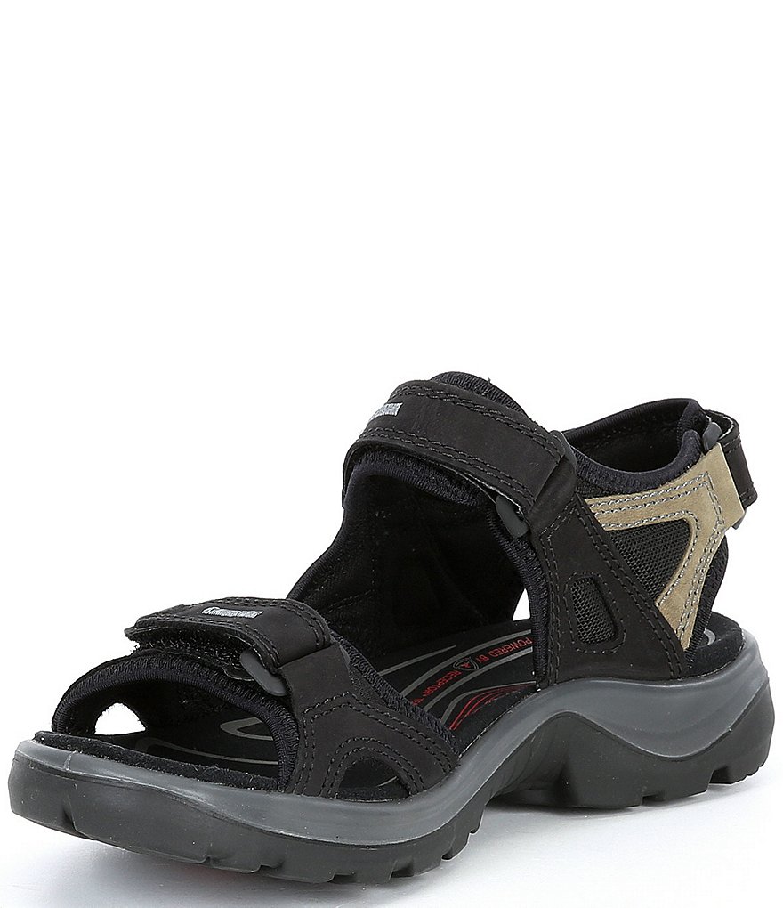 ECCO Yucatan Adjustable Strap Leather Sandals