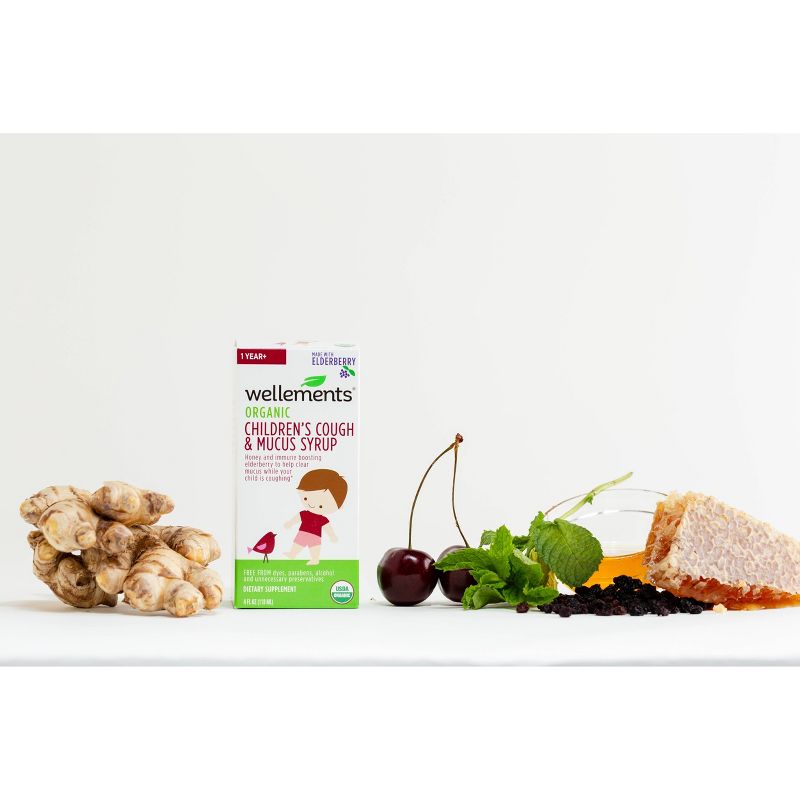 Wellements Organic Children's Cough - 4 fl oz