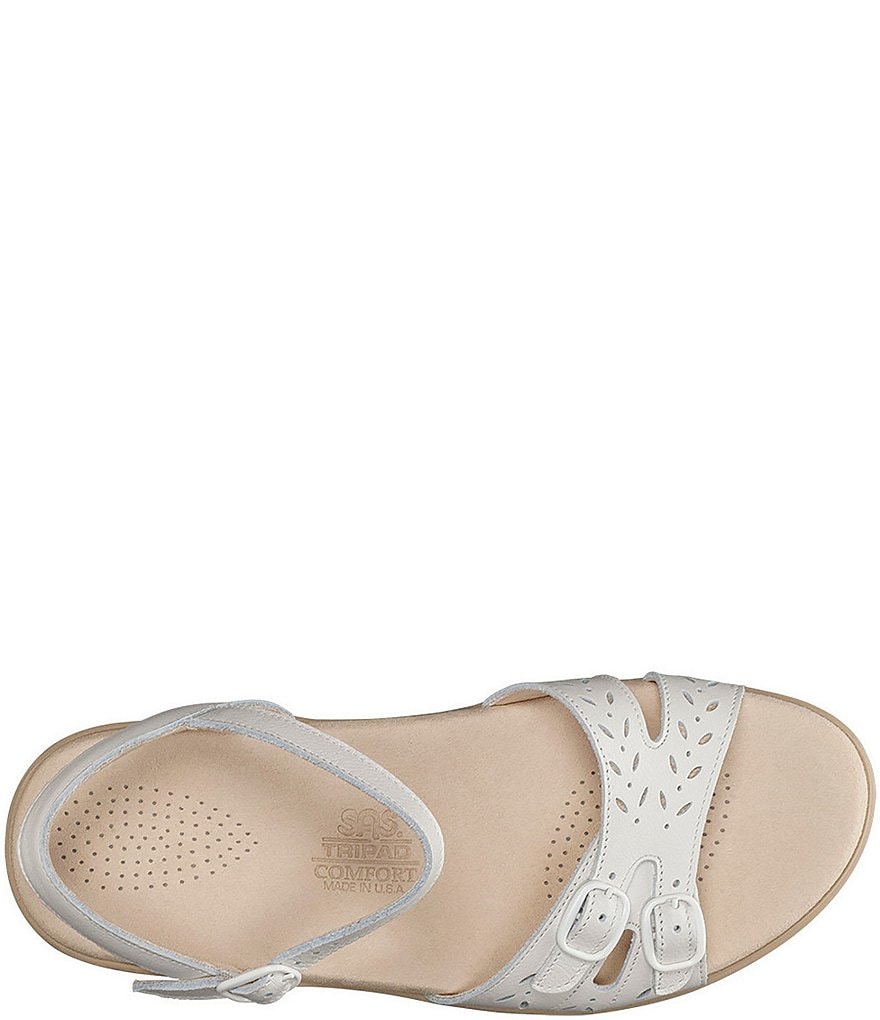 SAS Duo Leather Wedge Sandals