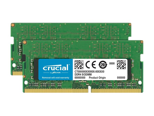 Crucial 32GB Single DDR4 3200 MT/s CL22 SODIMM 260-Pin Memory - CT32G4SFD832A